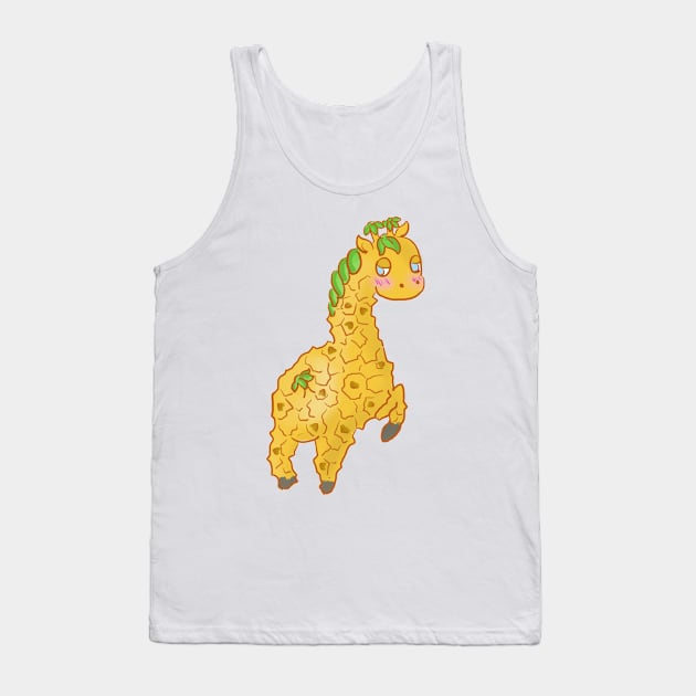 Pineapple Giraffe Tank Top by Make_them_rawr